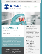 Load image into Gallery viewer, VIT D INJECTION w/ telehealth physicians consultation