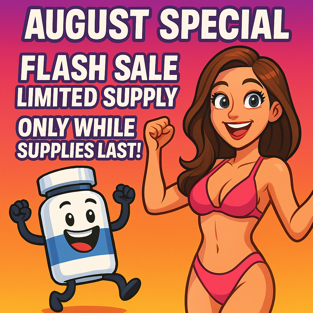 August Special 2025 and FLASH SALE- Limited supply only
