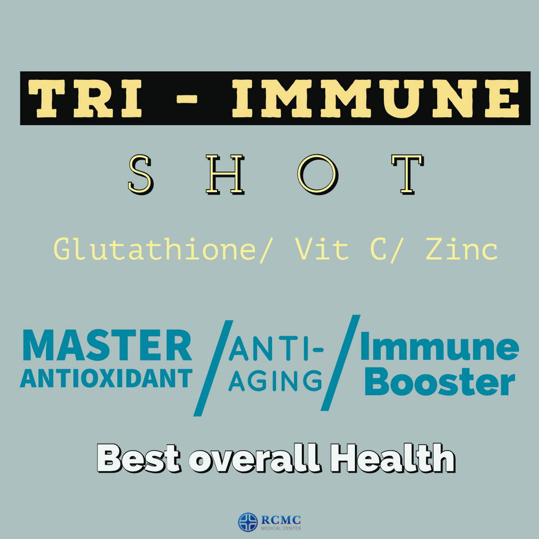 TRI IMMUNE INJECTIONS  w/ telehealth physicians consultation (NOT FOR CALIFORNIA PATIENTS)