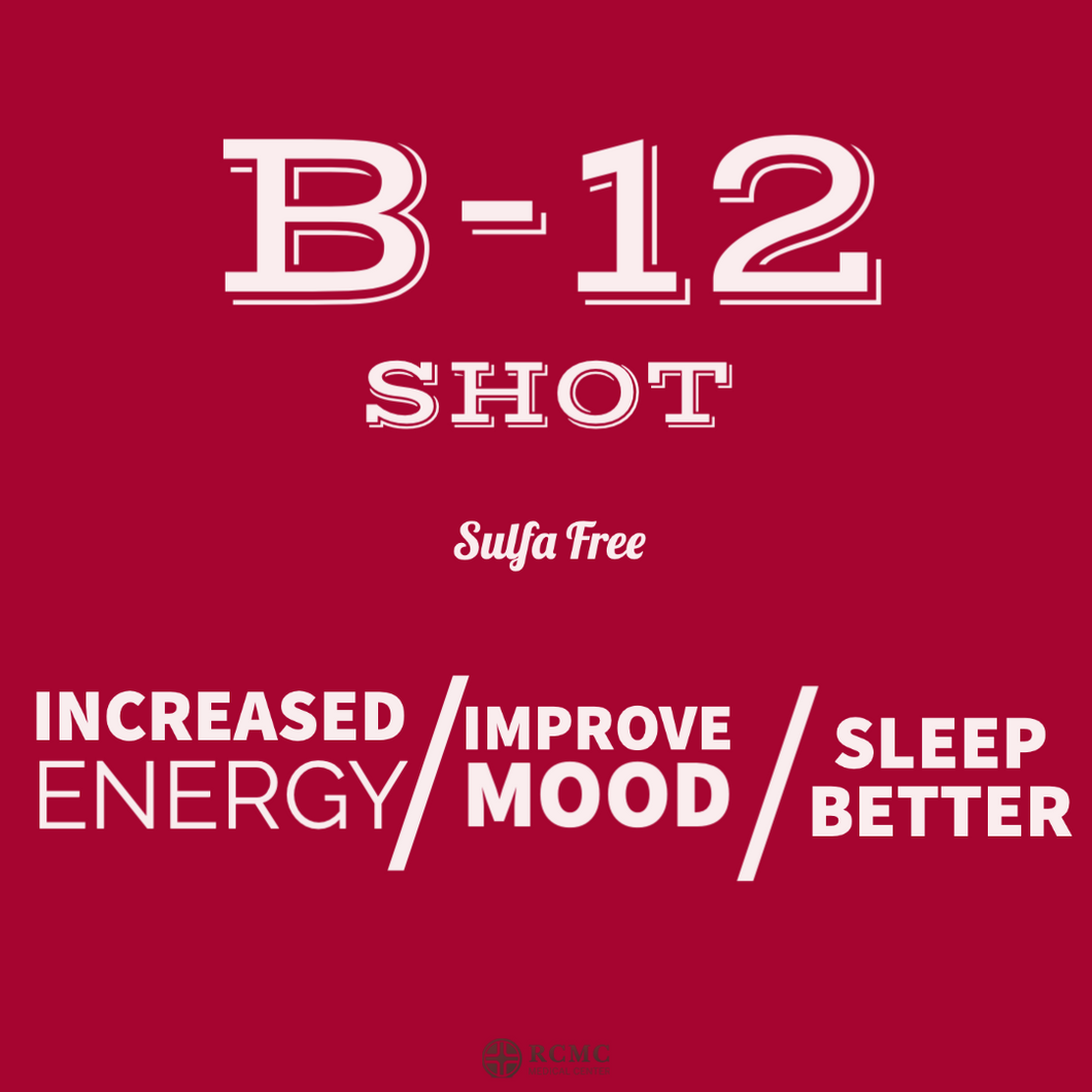 B12 Injection Bundles w/ telehealth physician consultation (CA & TX on Rcmc Medical Center B12 Injection Bundles w/ telehealth physician consultation (CA & TX on Rcmc Medical Center